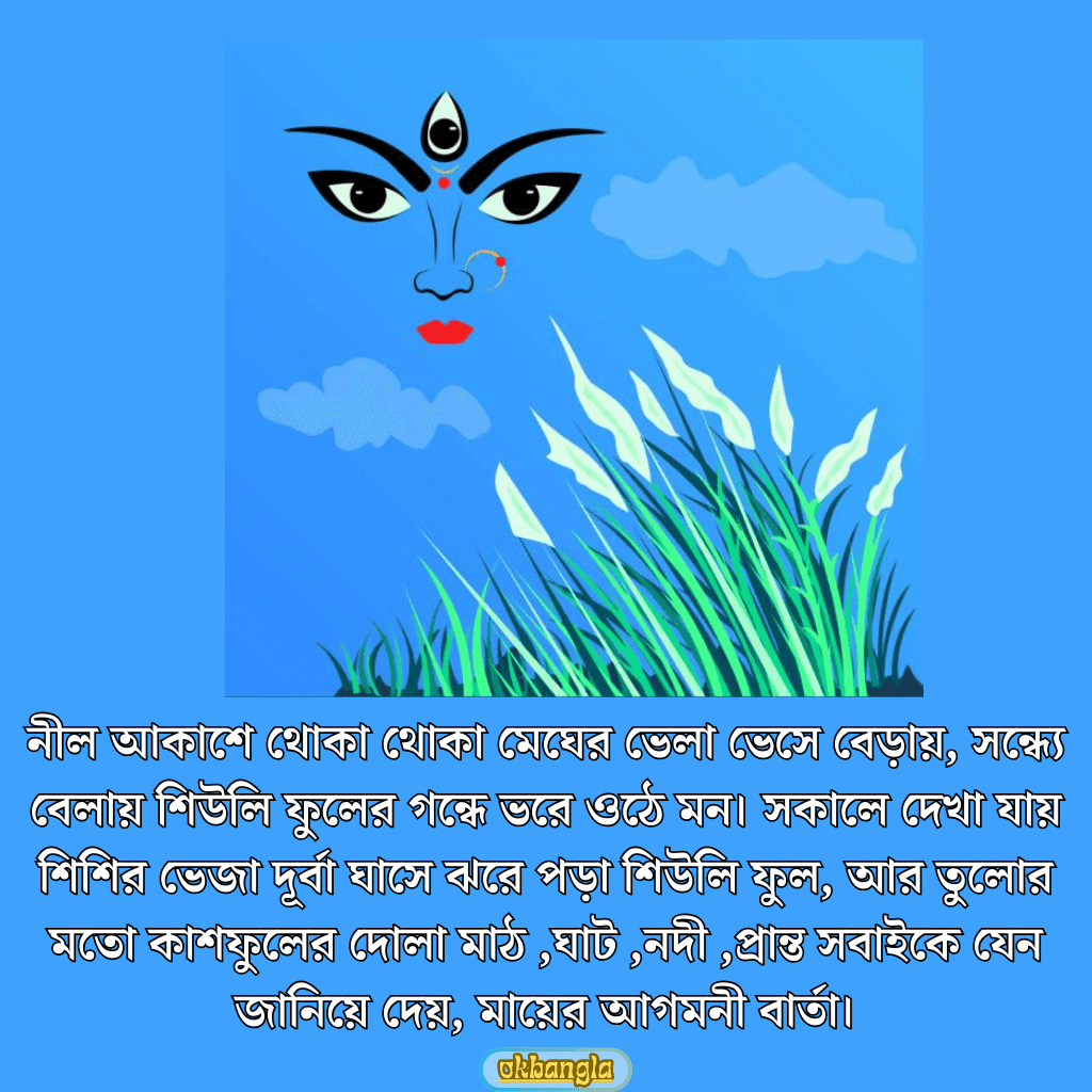 শারদীয়া দুর্গাপূজার আগমনী আভাস