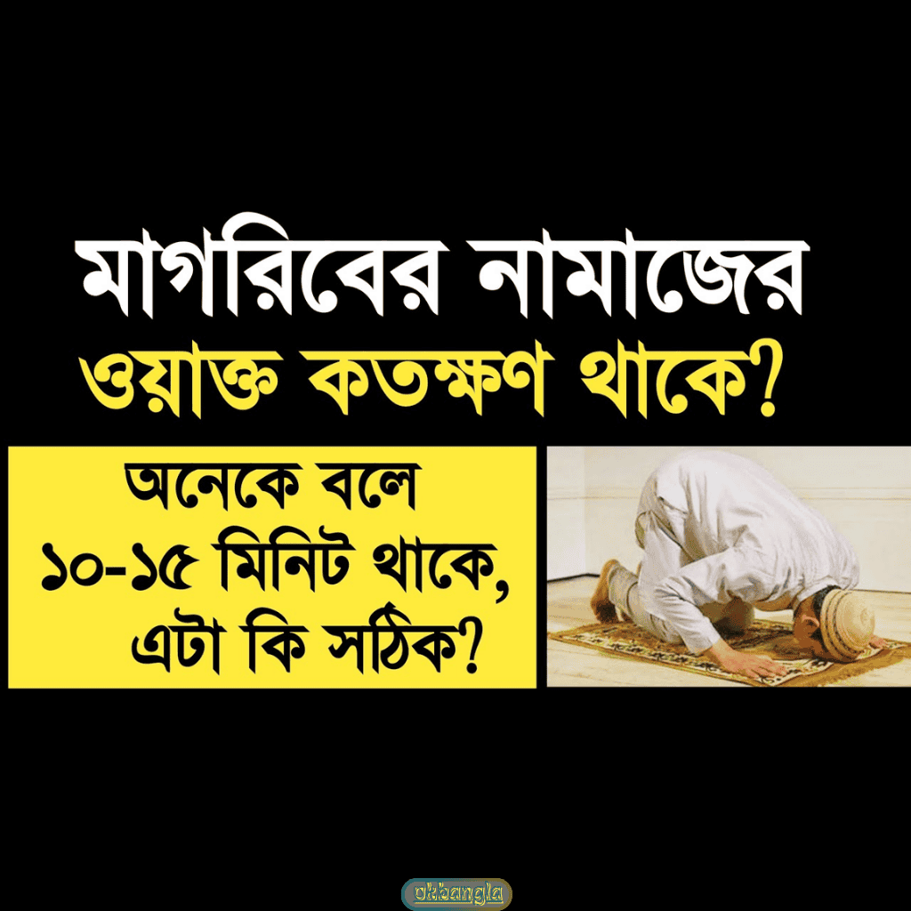 মাগরিবের নামাজের সময়