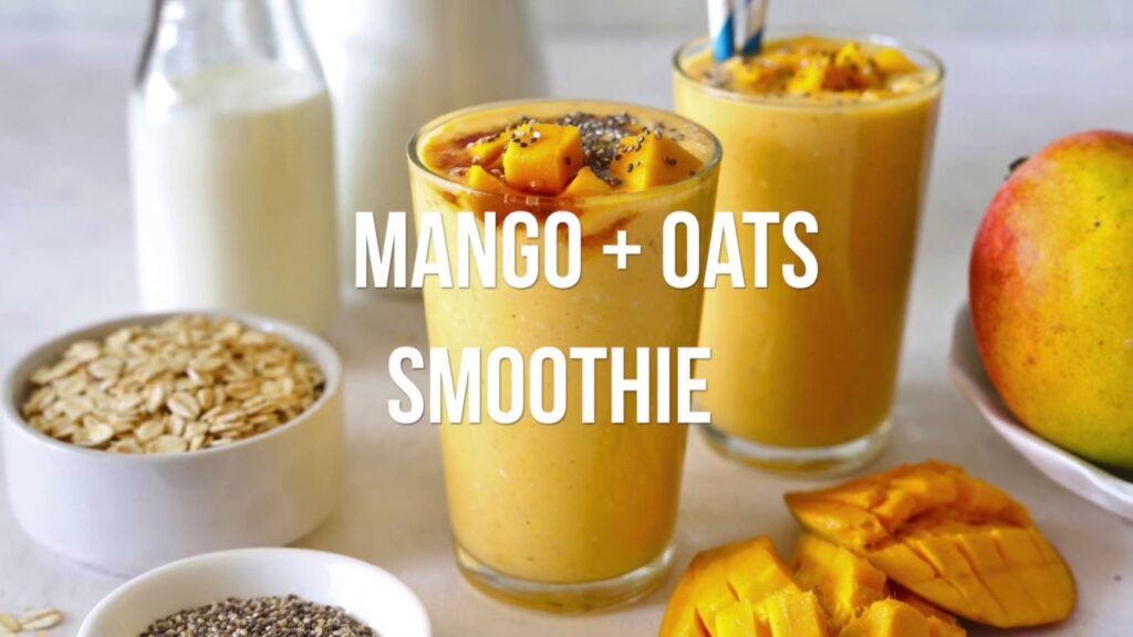 Mango Oats Smoothie