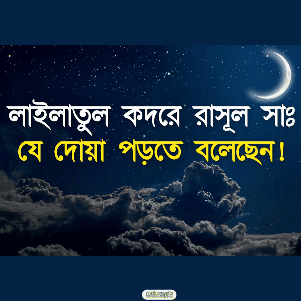 লাইলাতুল কদরে কি দোয়া করবেন? 