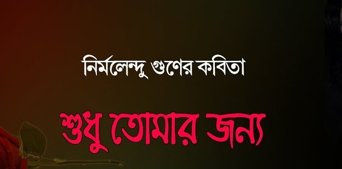 শুধু তোমার জন্য – নির্মলেন্দু গুণ