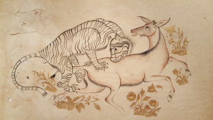জিনের ছবি আঁকা