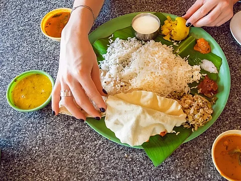 খাবারের থালার মাপ