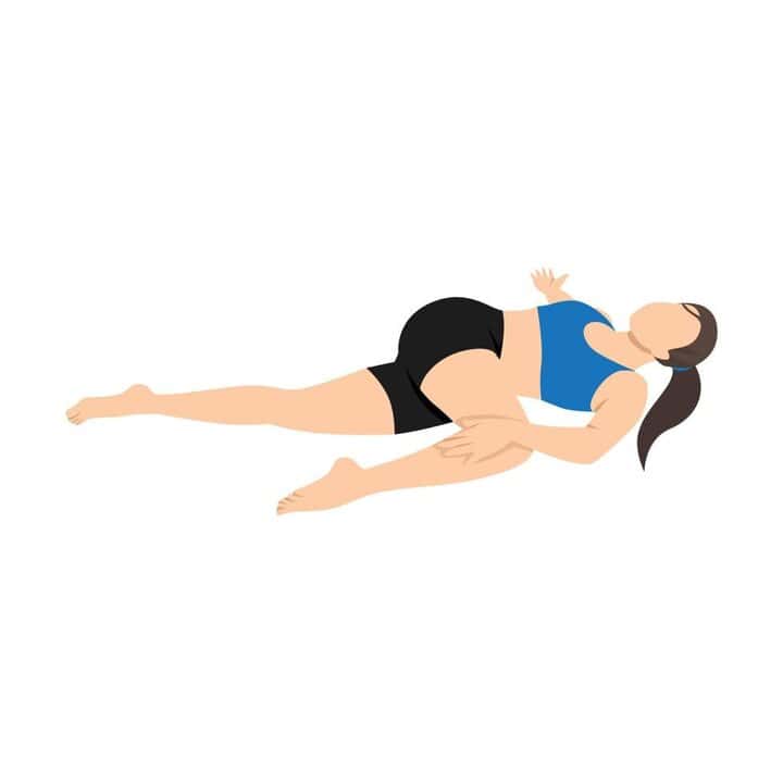 Physical and mental benefits of Supta Matsyendrasana