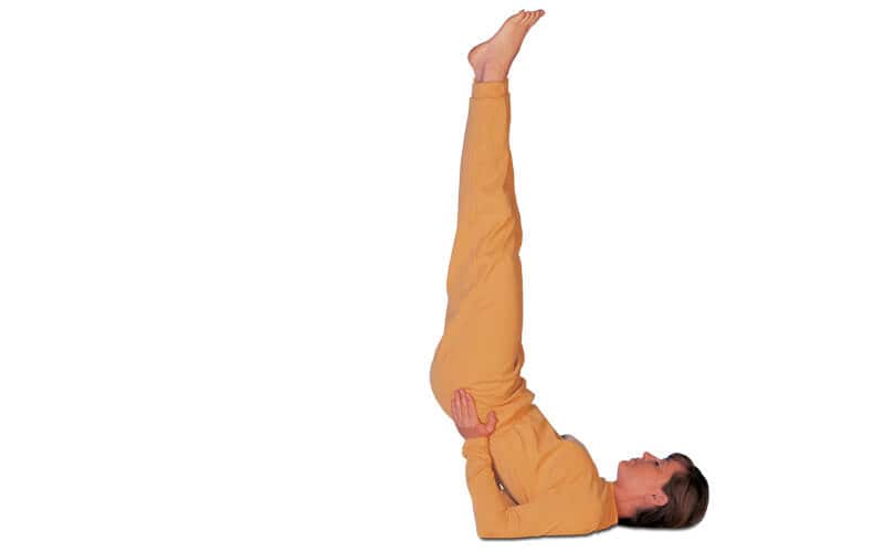 Warnings and prohibitions of Viparita Karani Asana